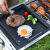 Barbecue Grill Accessories Thickened Barbecue Plate Barbecue Small Fry Pan Non-Stick Grilled Fish Barbecue Pan Wholesale