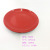 Melamine Tableware Imitation Porcelain Red Black Shallow Plate Bone Dish Fast Food Cooking over Rice Hotel Buffet round Plate