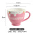 Original Fresh Ceramic Strawberry Breakfast Cup Underglaze Color Three-Dimensional Relief Oat Cup Water Cup Ceramic
