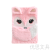 Plush Cartoon Young Girl Notebook Primary School Student Cute Diary Children Fox Small Animal Furry Notebook in Stock