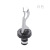 Creative Silica Gel Bottle Stopper Wine Stopper Sealed Leak-Proof Lower Pressure Cork Stainless Steel Open Jar Opener Keep Fresh Stopper