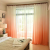 Nordic Simple Gradient Color Curtain Half Shade Living Room Bedroom Balcony Floor Curtain