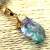 Colorful Crystal Necklace Pendant Irregular Original Stone Gold Plated DIY European and American Pendant Accessories