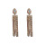Diamond Long Fringe Earrings European and American Fashion Design Eardrops Internet Famous Personalized Earrings Women