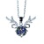 Pt950 Platinum All the Way to Have You Necklace Inlaid Eight Hearts and Eight Arrows Zircon Imitation Moissanite Pendant
