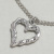 Mori Style Simple Cold Style Metal Alloy Hollow Heart Necklace Japanese and Korean New Ins Niche Creative Clavicle Chain