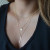 Hot Selling Copper Bead Chain Sequins Metal Strip Multi-Layer Necklace Female Clavicle Chain Jewelry Factory Wholesale