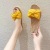 Women's Outdoor Slippers Spring Concise Korean Fashion Cute Bow Indoor and Outdoor Slippers