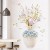 Extra Large Wall Stickers Vase Wall Stickers Living Room Room Wall Decoration Stickers Bedroom Background Wall Self-Adhesive Wall Flower