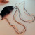 Classic Style Fashion Mask Glasses Dual-Use Lanyard Color Protection Gold and Silver Anti-Lost Earphone Mask Chain