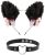 Halloween Headband Festival Performance Headband Cat Girl Cat Ear Headband Collar Suit Pretty Girl Simple Hair Clip