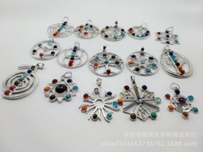 Hualin Jewelry Natural Gemstone Pendant Various Styles Stylish Pendant