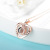 Love Pendant Memory of Love 100 Kinds I Love You Language Necklace 925 Sterling Silver Projection Color Picture of Love