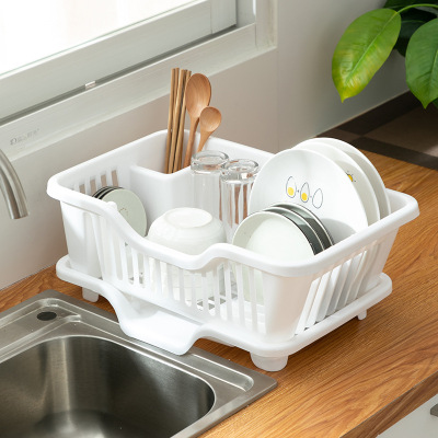 Rack Draining Rack Tableware Drain Bowl Storage Rack Household Bowls and Dishes Organizing Rack Tableware Storage Box