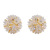 Luxury Flower Earrings Female 925 Silver Needle Fairy Temperamental Internet Celebrity High Sense Personalized Earrings