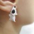 Station Small Animal Dinosaur Stud Earrings Korean Earrings Shark Metal Cute Mini Animal Ornament Factory Wholesale