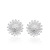 Earrings for Women Little Daisy Stud Earrings Chrysanthemum Stud Earrings Silver Plated Sun Flower Ear Studs Wholesale