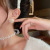Luxury Flower Earrings Female 925 Silver Needle Fairy Temperamental Internet Celebrity High Sense Personalized Earrings