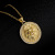 Bronze 18K Gold Zircon Animal Necklace Ins Hip Hop Tiger Leopard Lion Pendant Necklace Cross-Border New Product