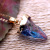 Colorful Crystal Necklace Pendant Irregular Original Stone Gold Plated DIY European and American Pendant Accessories