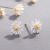 Earrings for Women Little Daisy Stud Earrings Chrysanthemum Stud Earrings Silver Plated Sun Flower Ear Studs Wholesale