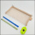 B6 Zipper Bag Net Pocket Student Stationery Bag Pencil Case Factory Direct Sales Office Information Bag Morandi File Bag