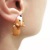 Station Small Animal Dinosaur Stud Earrings Korean Earrings Shark Metal Cute Mini Animal Ornament Factory Wholesale
