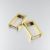 Geometric Shaped Earrings Stainless Steel Trendy Rectangle Ear Clip Personality Titanium Steel Earrings Earrings