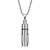 Wish Fashion Personality Open Perfume Bottle Pendant Necklace Trendy Ins Creative Men and Women Stainless Ornament
