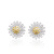 Earrings for Women Little Daisy Stud Earrings Chrysanthemum Stud Earrings Silver Plated Sun Flower Ear Studs Wholesale