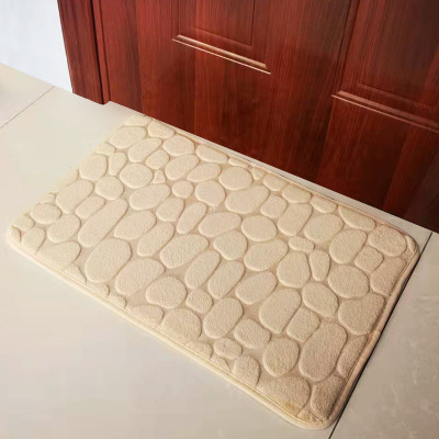 Inventory Processing Coral Fleece Carpet Home Kitchen Floor Mat Modern Minimalist Bathroom Bathroom Absorbent Carpet Wholesale