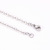 Hammer Cross Chain Flat O-Shaped Chain Titanium Steel Necklace for Men and Women DIY Clavicle Chain Jewelry Wholesale
