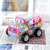 Cartoon Lightning Car Canned Children's Color Disposable Small Rubber Band Hair Accessories Hair Ring Rubber Band Circle