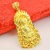 Gold Plated Silver Plated Pendant Flame Avalokitesvara Pendant Men and Women Hollow out Maitreya Buddha Pendant Gift