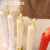 Factory Direct Sales Led Drip Long Brush Holder Electric Candle Lamp Smokeless Simulation Candle Religious Church Wedding Decoration