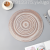 Yijia Woven Multi-Color Optional Square Western Food Pcemat New Restaurant Hotel Coffee Pad Woven Modern Minimalist Pcemat