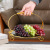 European Entry Lux Fruit Plate Household Living Room Creative Snack Dried Fruit Nuts Candy Storage Box Glass Fruit Plate