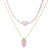 Beads Love Grape Necklace Female Summer Light Luxury Minority Design Accessories Mori Style Small Fresh Clavicle Chain