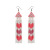 Bead Earrings Bohemian Beaded Vintage Earrings European and American National Style Exaggerated Color Earrings for Women