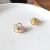 Sweet Personality Flower Stud Earrings Simple Japanese and Korean Style Earrings Dignified Hollow Trendy Ear Rings 2282