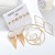 Ornament Creative New Europe and America Cross Border Big Punk Ear Studs 6 Pairs Pack Circle Tassel