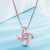 Eternal Star Pendant with Diamond Pendant High-End Pendant Neck Accessories Korean Style Fashion Short Clavicle Chain