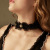 Factory Direct Sales Hot Sexy Bell Lace Strap Neck Ring Collar Collar Sexy Collar and Neck Ornament