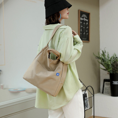 New Bags Women's 2022 New Fashion Handbag All-Match Nylon Fashion Shoulder Bag Tote Bag for Students
