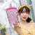 Korean Style TikTok Ice Cream Fruit Ice Candy Water Cup Strap Tumbler Primary School Girl Adult Gift Pc Kettle