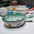 Jingdezhen Porcelain Hand Painted Soup Bowl Dumpling Plate Pizza Plate Salad Dish Korean Tableware Cartoon Bowl and Dish Handle Milk Pot