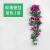 Artificial Rose Fake Flower Rattan Decorative Interior Wall Hanging Flowers Chlorophytum Plastic Flower Vine Hanging Basket Greenery