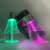 Popular Colorful Gradient Night Light Bulb Humidifier for Office and Car Nano Spray Portable USB Humidifier