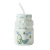 INS Good-looking Ceramic Cup with Straw Cute Cartoon Mug Drinking Cup Wholesale Student Yogurt Cup with Lid