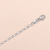 Factory Wholesale Single Chain Plated 925 Silver Necklace Female Cross Chain Box Chain Gypsophila Chain Melon Seeds Chain Water Wave Necklace
